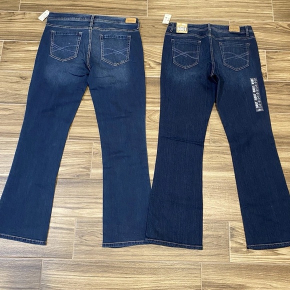 Lot of 2 NWT AEROPOSTALE CHELSEA BOOT CUT WOMENS JEANS Sz 10 Short - Picture 13 of 15